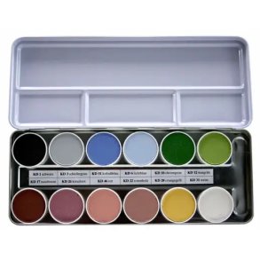 Farvepalette Underglasur