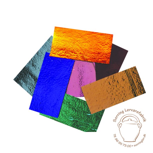 Dichroic Sorte, mellem stykker  