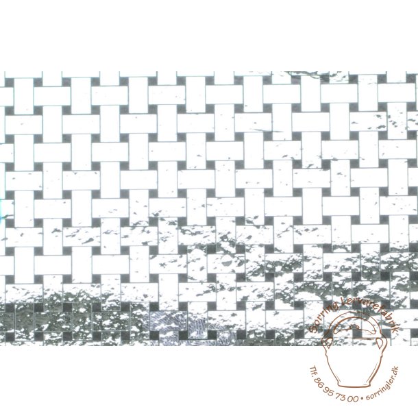 Dichroic, Basketweave, Sort nr. 885