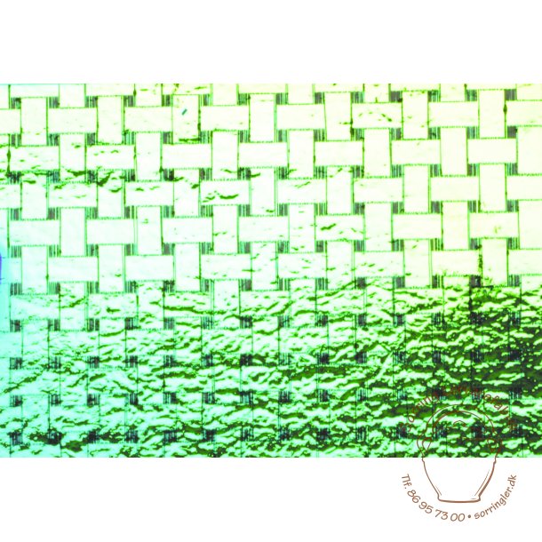 Dichroic, Basketweave, Sort nr. 886