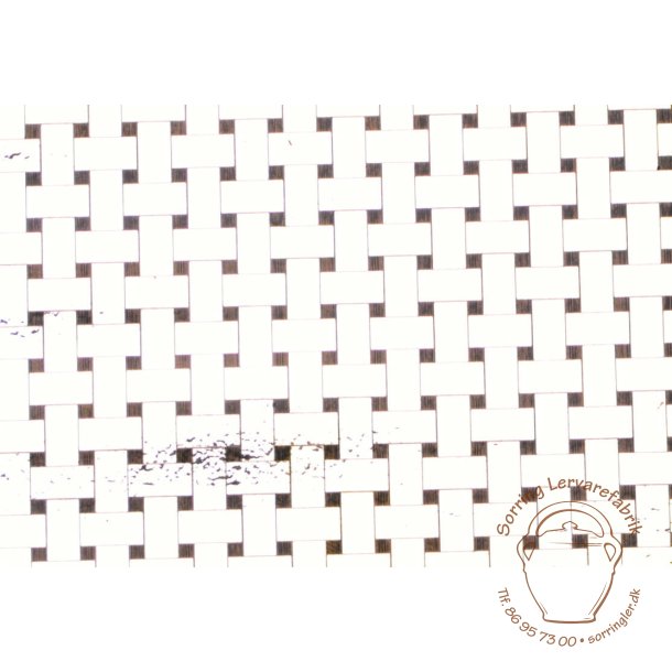 Dichroic, Basketweave, Sort nr. 888