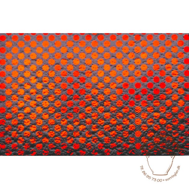 Dichroic, 1/8" Dot, Sort  nr. 913