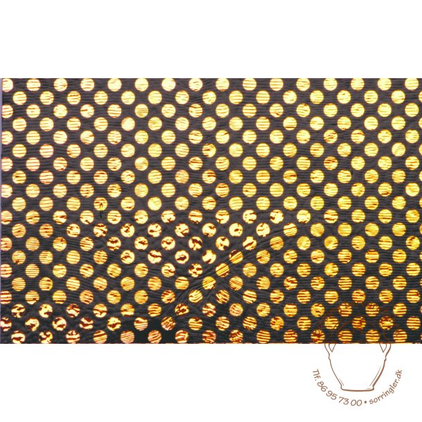 Dichroic, 1/8" Dot, Sort  nr. 915