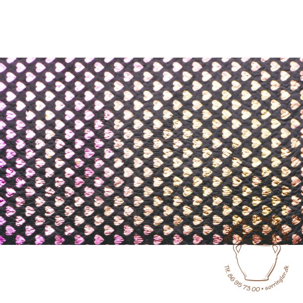 Dichroic, Hearts, Sort  nr. 925