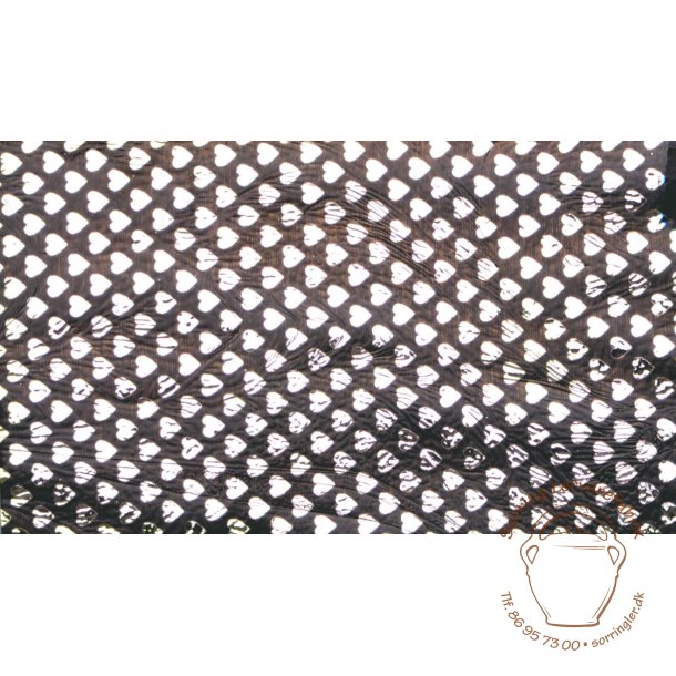 Dichroic, Hearts, Sort  nr. 926