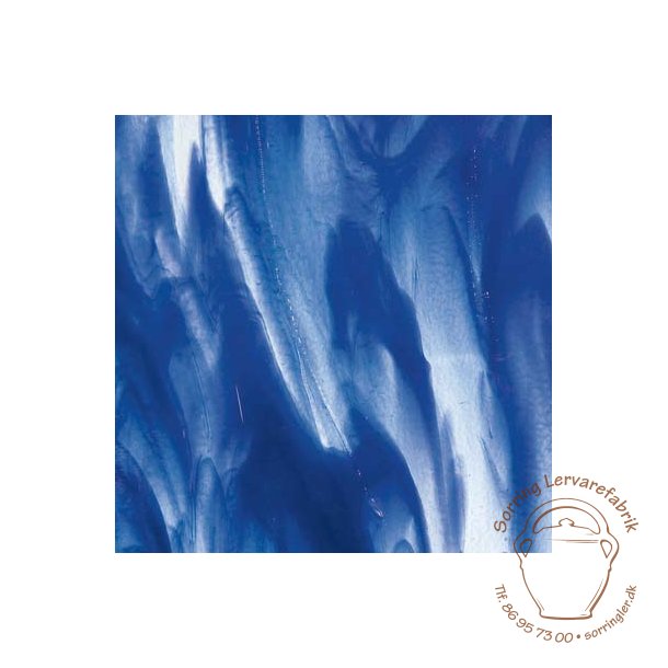 2047-30 Clear, Deep Cobalt Blue