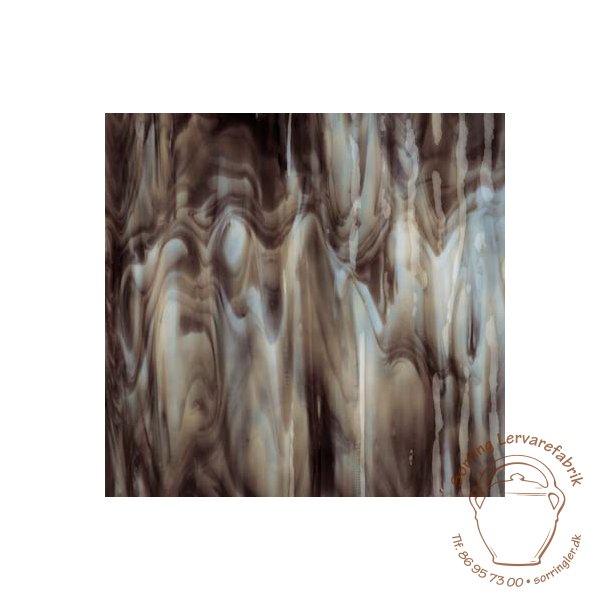 2109-30 White Opal, Dark Brown