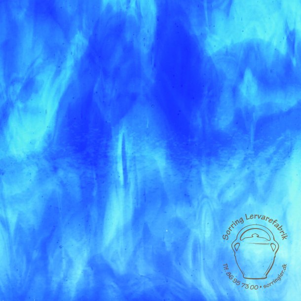 2116-30 Turq./cobalt blue transp