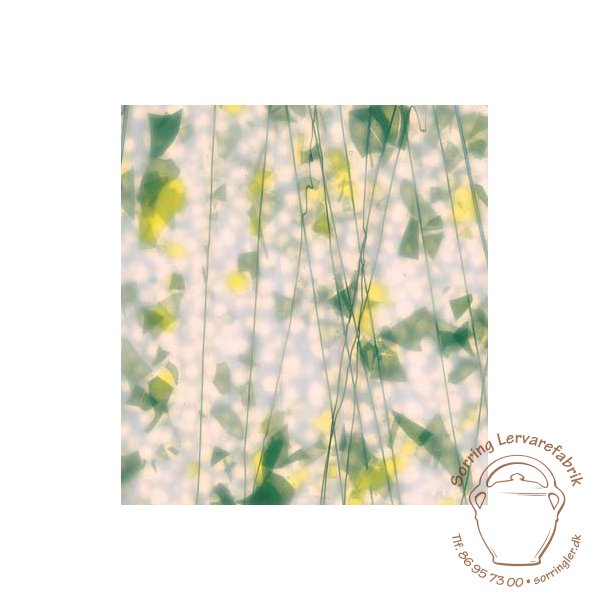 4012-30 White str./Green, Yello confetti