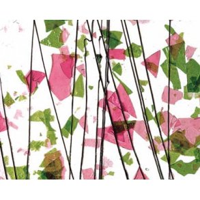 4114-30 Black str./Green, Pink confetti