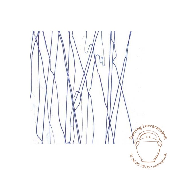 4151-30 Clear, Blue stringers