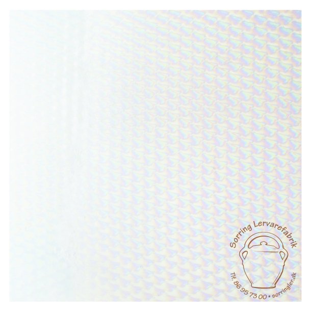 1101-32 Clear, Irid., Pattern