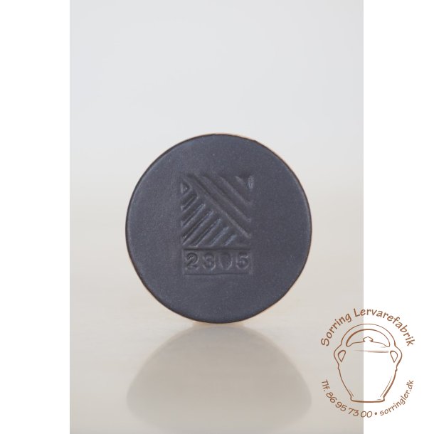 Penselglasur sort, mat 500g