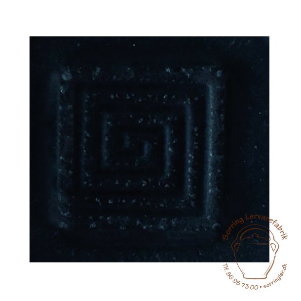 Penselglasur 40 Pistolsort, mat 500 g