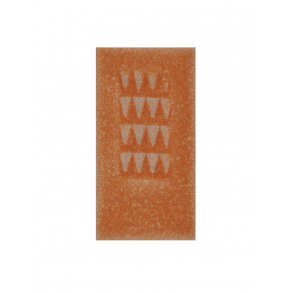 Penselglasur 11 Orange-rd, mat 500 g