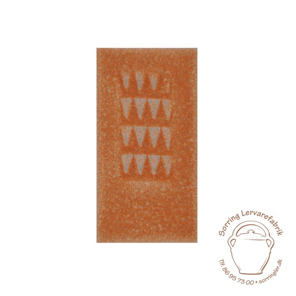 Penselglasur 11 Orange-rd, mat 500 g