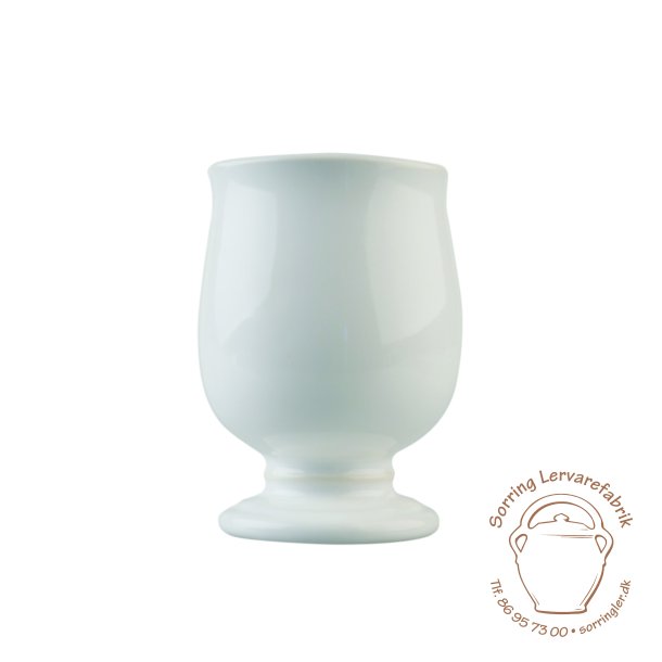 Lertjsglasur/Stentj 1019(1302) Hvid.blank