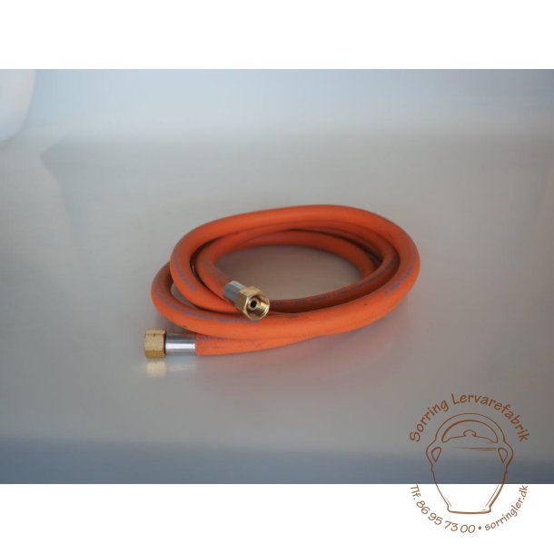 Gasslange til rakuovn 2,5 m
