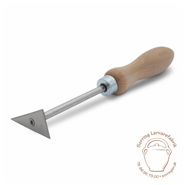 Afdrejningsjern, spids trekant