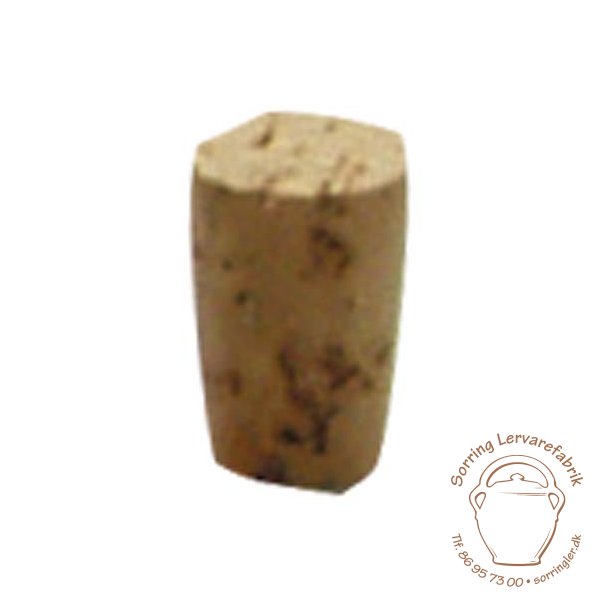 Korkprop 15 x 12 x 22 mm, til olielampe