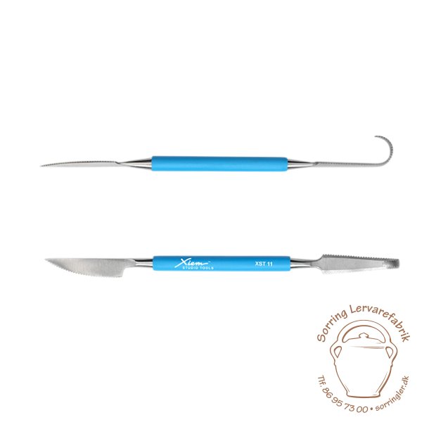 Savtakket kniv og krog