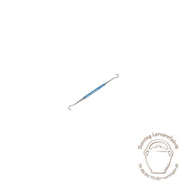 Fintandet krog - L=16 cm