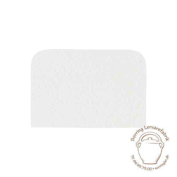 Skinne bld plast hvid