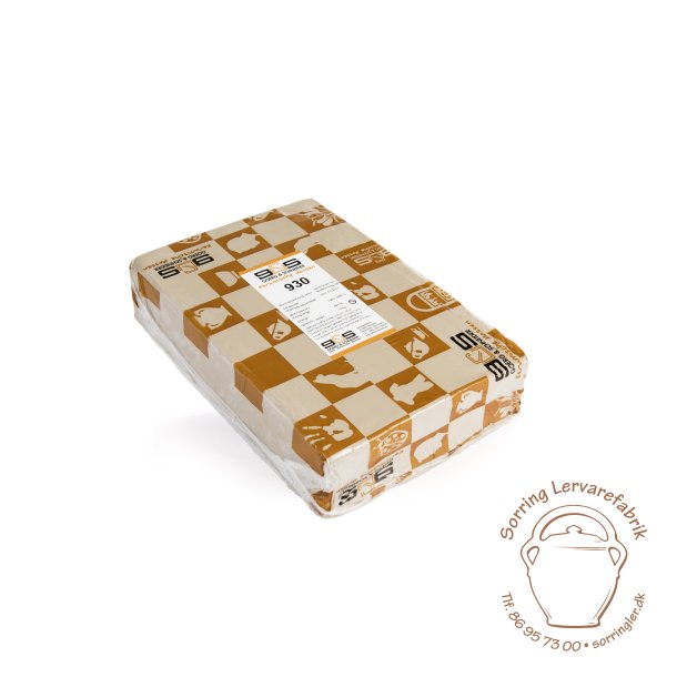 Lysbr�ndende m/lava chamotte 0-0,2 mm 25%
